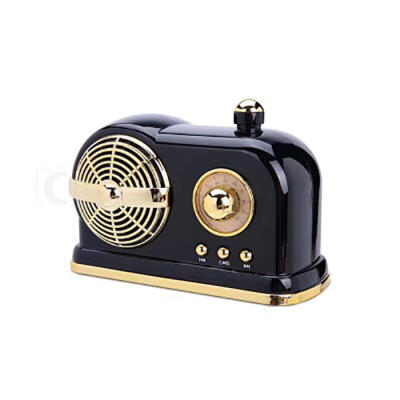 

Retro Bluetooth Speaker Vintage Style Wireless Bluetooth Speaker WTF Card Slot