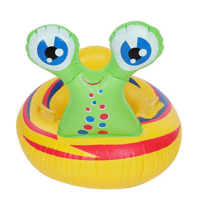 

Greensen Cute Cartoon Animal Snail Shape Baby Swim Ring Kids Inflatable Swimming Ring Boat with Pump