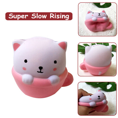 

YIWULAAdorable Cat Slow Rising Cream Scented Stress Relief Toys