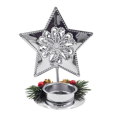 

Toponeto Christmas Decoration Candlestick Desktop Decoration Home Decor Christmas Gift