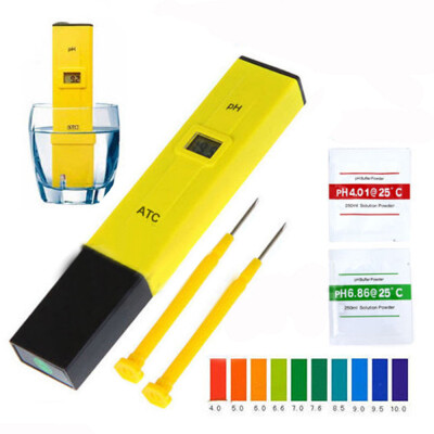 

〖Follure〗Digital PH Meter Tester Water Hydroponics Portable Pen Aquarium Pool Test Kit AU