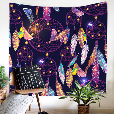 

Gobestart Colorful Print Tapestry Art Room Wall Hanging Tapestry Art Nature Home Decor