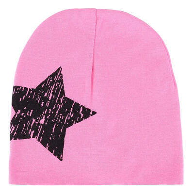 

Autumn Winter Baby Infant Girl Boy Hat Kids Star Print Beanie Soft Cute Cap