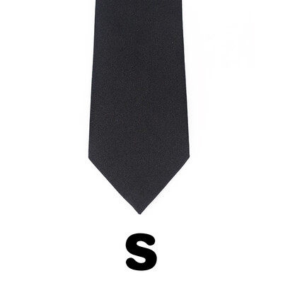 

Solid color black navy blue mens professional work tie widened&lengthened three models of the same price perennial