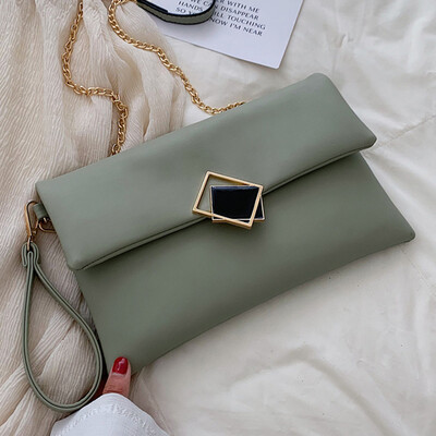 

North bag on the new summer bag womens new 2019 Korean Messenger bag simple Joker chain shoulder bag