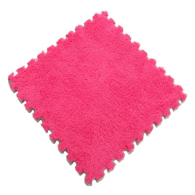 

9pcs Square Foam Stitching Carpet Baby Crawling Mat Child Creeper Pad Velveteen For Kitchen Home Skins Carpet