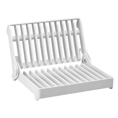 

Plastic Dish Rack Plate Drain Holder Shelf Durable Kitchen Dish Drying Tray