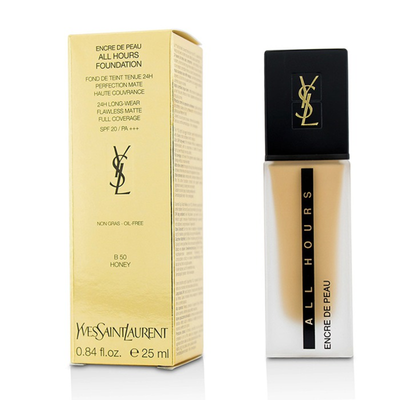 

YVES SAINT LAURENT - All Hours Foundation SPF 20 - B50 Honey 25ml084oz