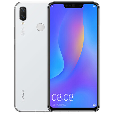 

Huawei HUAWEI nova 3i full screen HD four camera game mobile phone 6GB128GB pearl white full Netcom mobile Unicom Telecom 4G mobile phone dual card dual standby