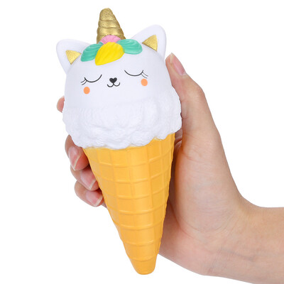 

Gotoamei Squishies Cartoon Ice Cream Scented Slow Rising Stress Reliever Squeeze Toys