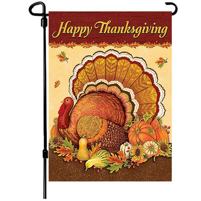 

Gobestart Thanksgiving Love Harvest Garden Banner Home Decoration Banner 70x100cm