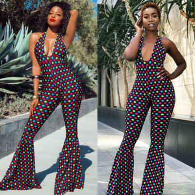 

US Women Jumpsuit Romper Bodycon Playsuit Clubwear Long Party Pants Trousers