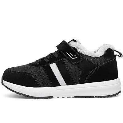 

2018 comfortable middle-aged walking shoes soft bottom plus velvet sports shoes lightweight&comfortable not grinding feet walk