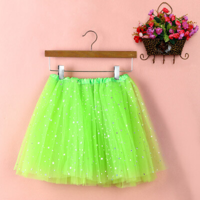 

Roseonmyhand Womens Pleated Gauze Short Skirt Adult Tutu Dancing Skirt