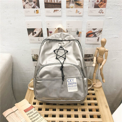

Ins bag girl Korean version of high school students Japanese campus simple Mori Department of ancient sense girl backpack backpack