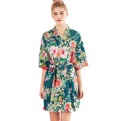 

Toponeto Women Simulation Silk Ladies Pajamas Lingerie Robe Bathrobe Bride Dressing Gown