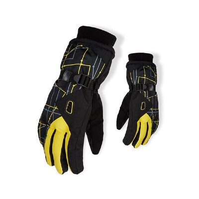 

Outdoor Winter Warm Ski Gloves Windproof Thermal Warm Gloves Cycling Snowboard Snow Gloves with Cuff for Men Women