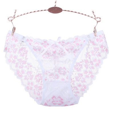 

New Femlae Low Waist Briefs Underwear Women Lace Embroidery Panties Seamless Lace Sexy Panties