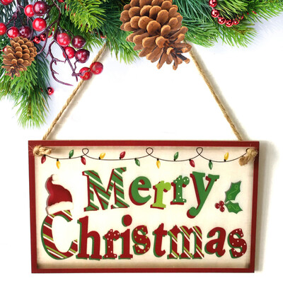 

Tailored Christmas Indoor And Outdoor Wood Hanging Door Decorations&Wall Signs Haunte