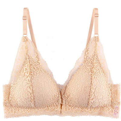 

Women Sexy Bra Underwear Push Up Front Closure Bra Lace Women Push Up Bralette Thin Bras