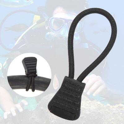 

Greensen 2 PCS Scuba Diving Elastic Rope Buckle Snorkeling Accessories for Underwater Tube Fixation