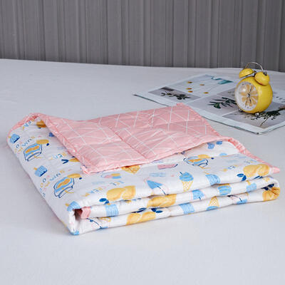 

Greensen Cartoon Pattern Kids Children Sleeping Weighted Air Conditioning Blanket Better Sleeping