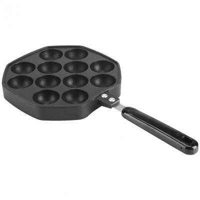 

12 Holes Aluminum Non-stick Takoyaki Baking Pan DIY Grill Pan Octopus Ball Pancake Maker Baking Mold Cooking Supplies