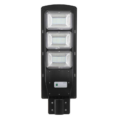 

60W90W LEDs Solar Powered Street Light PIR Motion Sensor Wall Lamp Mounting Extension Pole Bracket Outdoor IP67 Waterproof for Pa