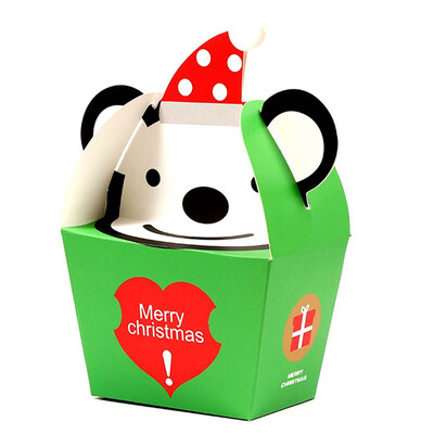 

yuangong Christmas 5Pcs Candy Box Christmas Gift Gift Box