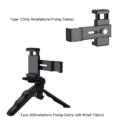 

PULUZ Mobile Phone Holder Smartphone Fixing Clamp 14" Holder Mount Bracket with Detachable Tripod for DJi OSMO Pocket