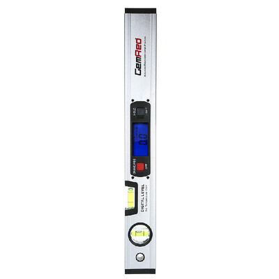 

GemRed Digital Level Spirit Level Angle Finder with Magnetic 16" Long Leveling Instrument with Vertical & Horizontal Spirit Bubble