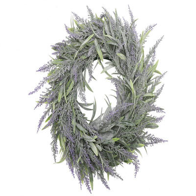 

Greensen 32cm Door Hanging Wall Window Flower Green Leaf Wreath Home Wedding Party Decor