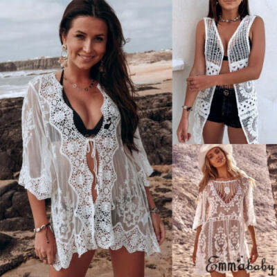 

Summer Women Bathing Suit Bikini Swimwear Cover Up Beach Dress Sarong Wrap Pareo