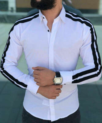 

New Men Fashion Luxury Casual Stylish Slim Fit Long Sleeve Dress Shirts