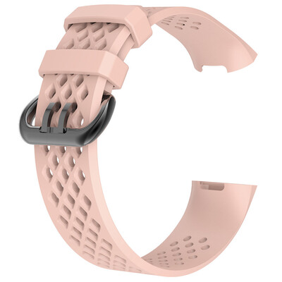 

〖Follure〗New Fashion Sports Breathable Silicone Bracelet Strap Band For Fitbit Charge 3