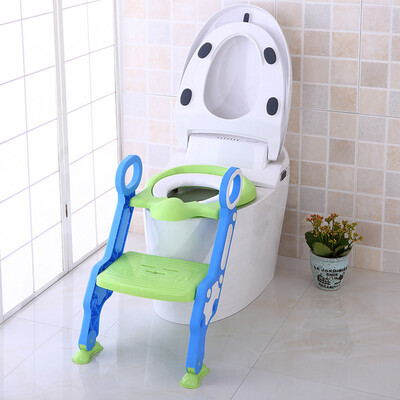 

Siaonvr Baby Child Potty Toilet Trainer Seat Step Stool Ladder Adjustable Training Chair