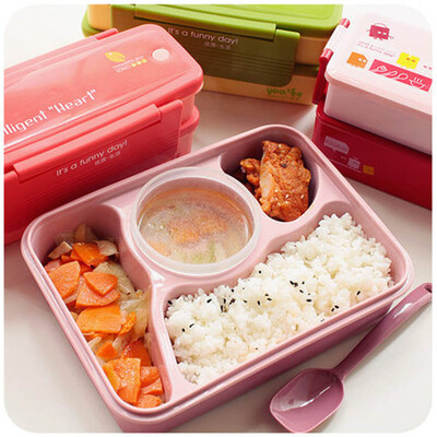 

Fat Bear Kids Lunch Box With Compartments Meal Prep Food Containers Plastic Storage Boxes Bento Boxes