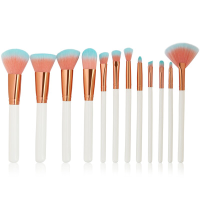 

Toponeto 12PCS1Set Cosmetic Makeup Brush Brushes Set Foundation Powder Eyeshadow BK