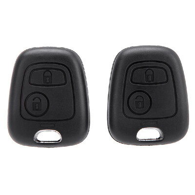 

2Pcs Remote Key Case Shell For Citroen C1 C4 Peugeot 107 207 307 407 206 306 406