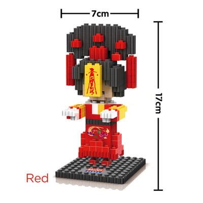 

BALODY Cartoon Zombie Diamond Small Building Blocks DIY Assembled Puzzle Toy Educational Toys For Kids