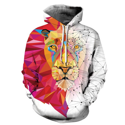 

AOWOFS new 3D digital printing Plus size mens hoodies parent-child pullover Kids sweater womens hoodie QYDM406-TZ041