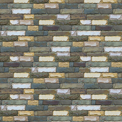 

〖Follure〗3D Brick Stone Rustic Effect Self-adhesive Wall Sticker Home Decor