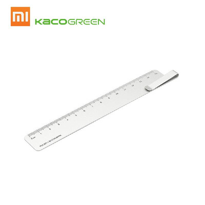 

Xiaomi Mijia Kaco Ruma Ruler Bookmark Metal Ruler Durable 15cm School Office Student Supplies