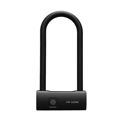 

Original Xiaomi Youpin AreoX U8 Smart Fingerprint U-lock IP65 Waterproof 260mAh Battery - Long Black