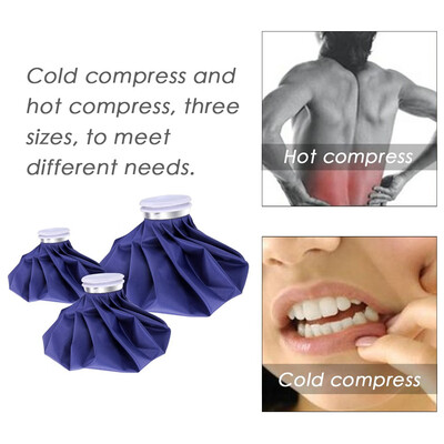 

Siaonvr 3PCS Ice Bag Hot & Cold Reusable Relief Heat Pack Sports Injury Reusable First
