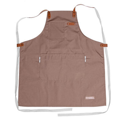 

Canvas Apron Adjustable Men Women Kitchen Chef Cooking Pinafore with Pocket