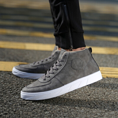 

High-top mens canvas shoes Martin boots mens boots Gaobang board shoes trend casual shoes