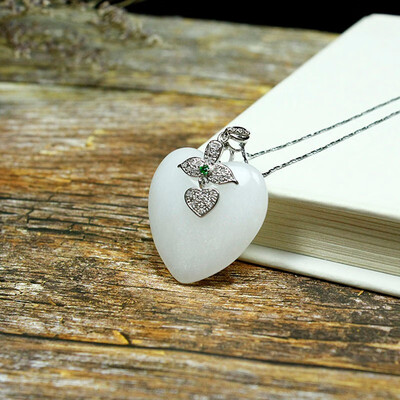 

FW Beautiful lady necklace fashion heart-shaped neck ornaments for girlfriend