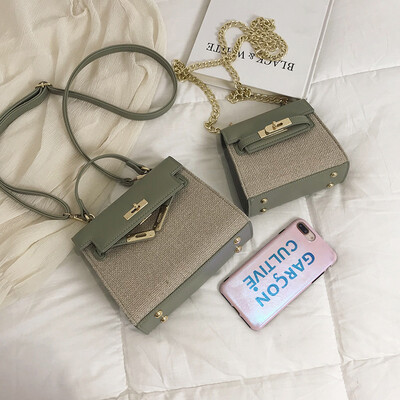 

Snake skin snake head bag female bag 2019 tide Korean version of the chain Messenger bag wild fashion single shoulder small square bag