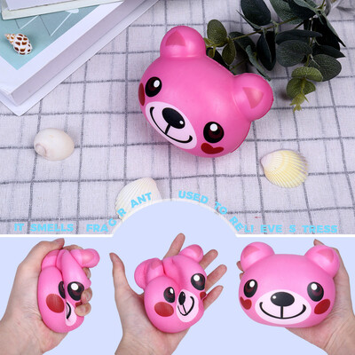 

Tailored Cartoon Animal Cute Spun Slow Rising Scented Stress Relief Bear Toy
